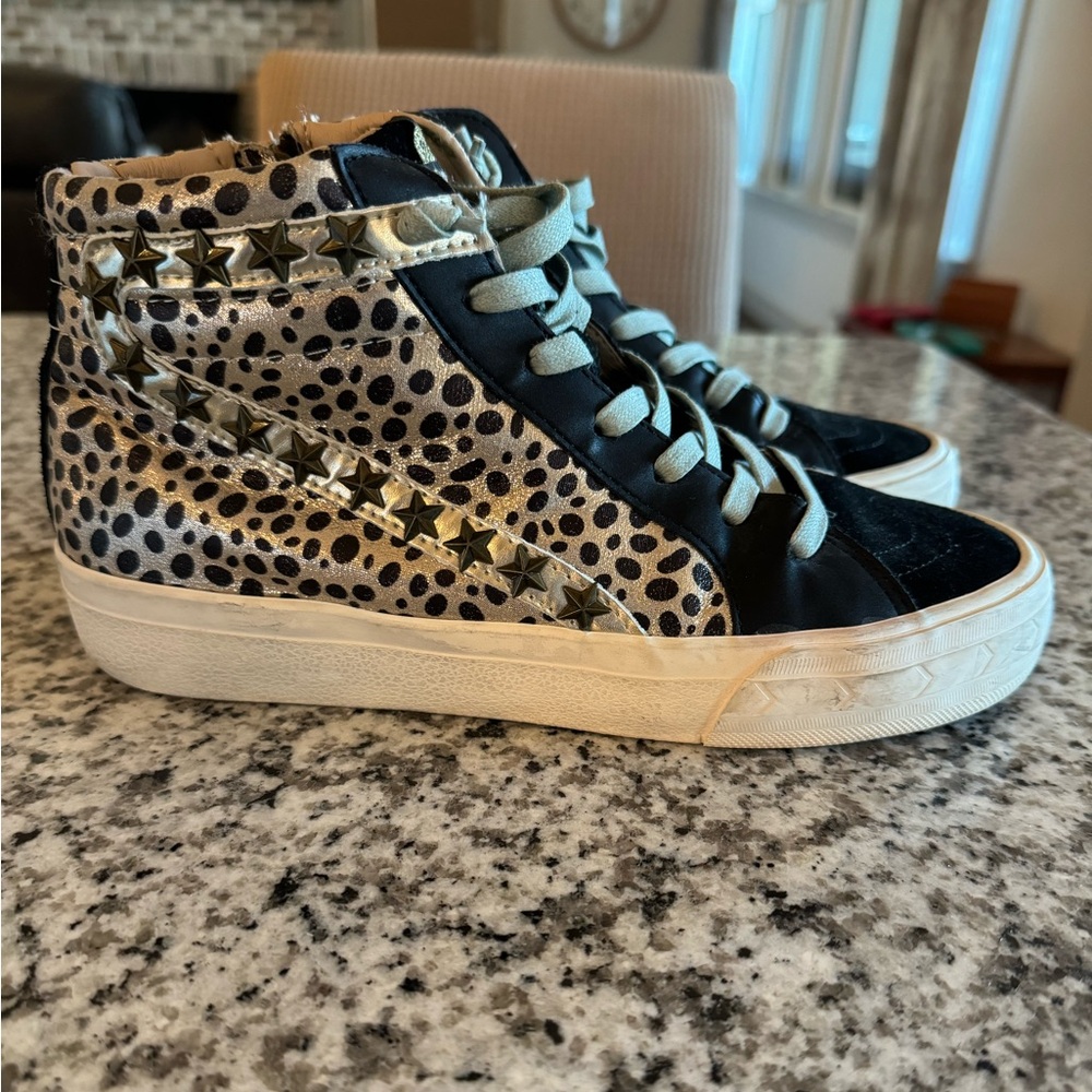 Vintage Havana mid sneakers